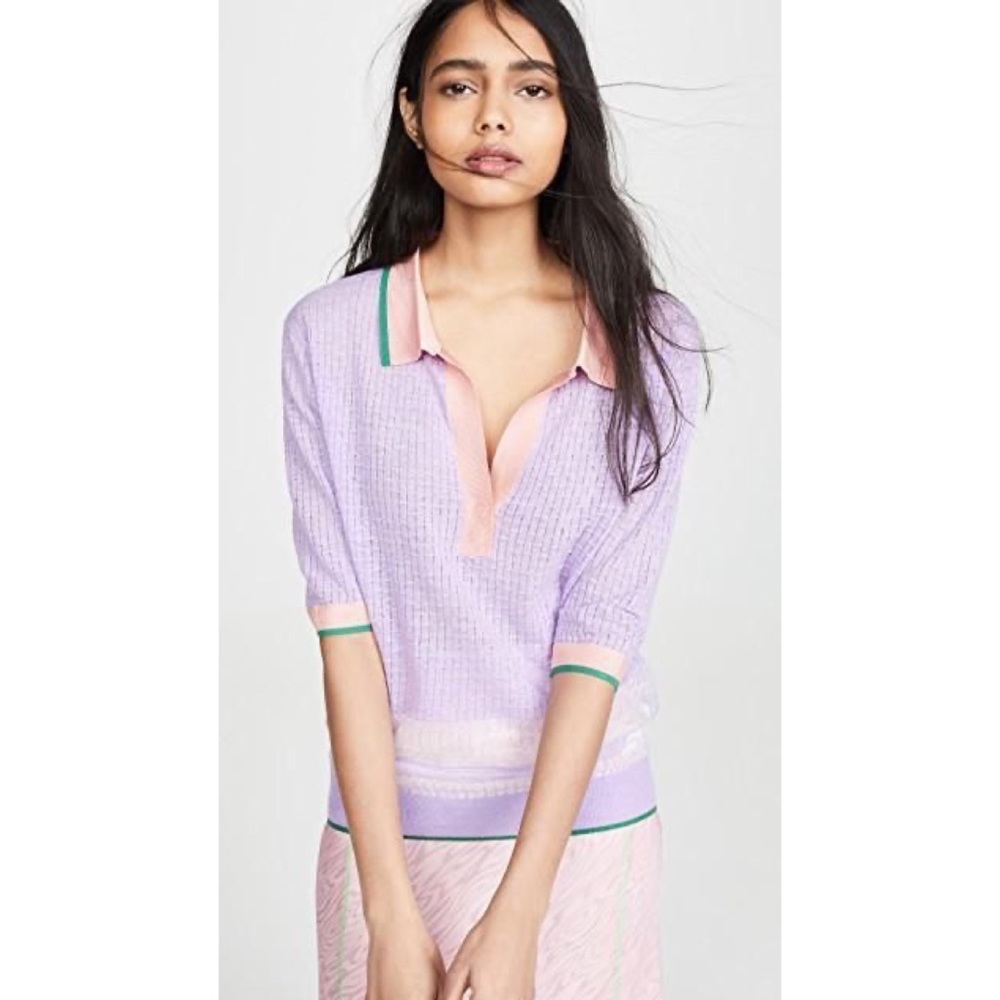 I-am-chen oversized polo